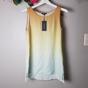 Lafayette 148 silk sleeveless top size S N…